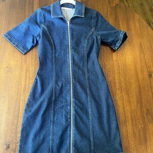 A&F Tall Denim Mini Dress